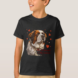 Camiseta Santo Bernard É O Meu Namorados, Dono De Cachorro 