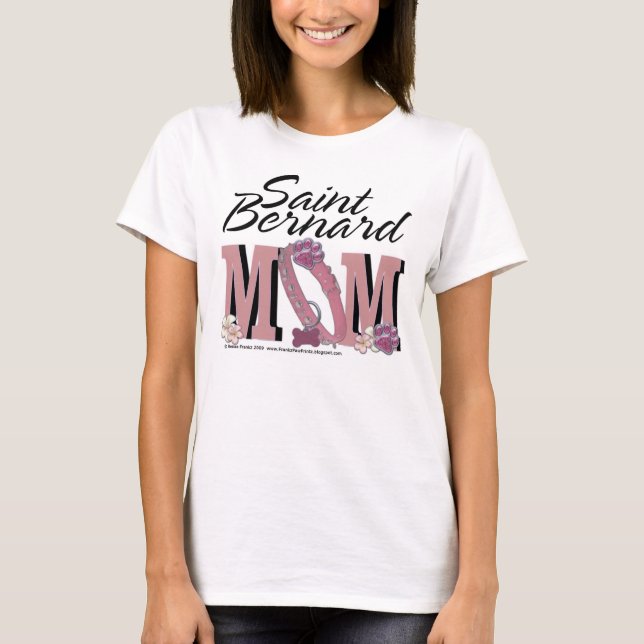 Camiseta Santo Bernard Mãe - Mae (Frente)