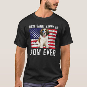 Camiseta Santo Bernard Mãe Usa, Proprietário do Cão de Band