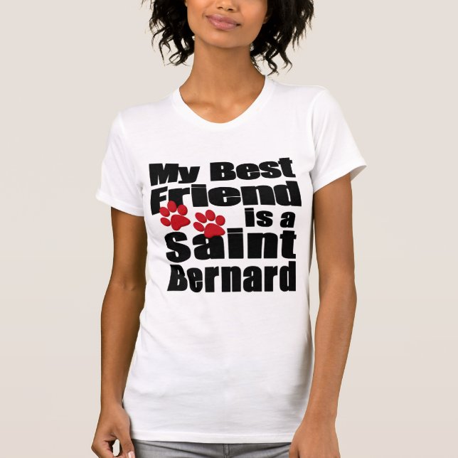 Camiseta Santo Bernard Melhor Amigo (Frente)