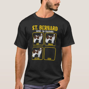 Camiseta Santo Bernard Rua Bernard Guia de Treinamento de C