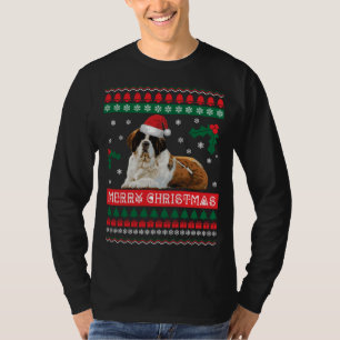 Camiseta Santo Bernard Ugly Christmas Sweet Rua Bernard Do
