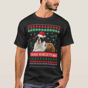 Camiseta Santo Bernard Ugly Christmas Sweet Rua Bernard Do