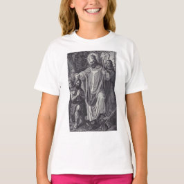 Camiseta Santo Boniface Inglês Benedictine monge