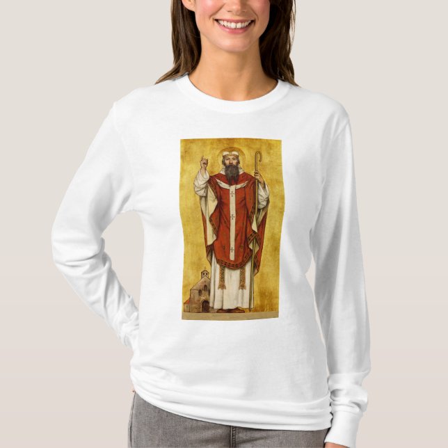 Camiseta Santo Boniface por Albrecht de Vriendt (Frente)