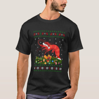 Camiseta Santo Camarão Peixe Feio Camarão