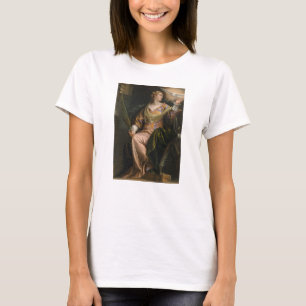 Camiseta Santo Catherine de Alexandria na prisão