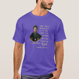 Camiseta Santo Católica Josephine Bakhita T-Shirt