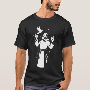 Camiseta Santo Católico Padre Pio