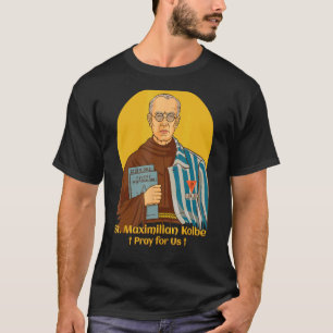 Camiseta Santo Católico São Maximiliano Kolbe Polônia