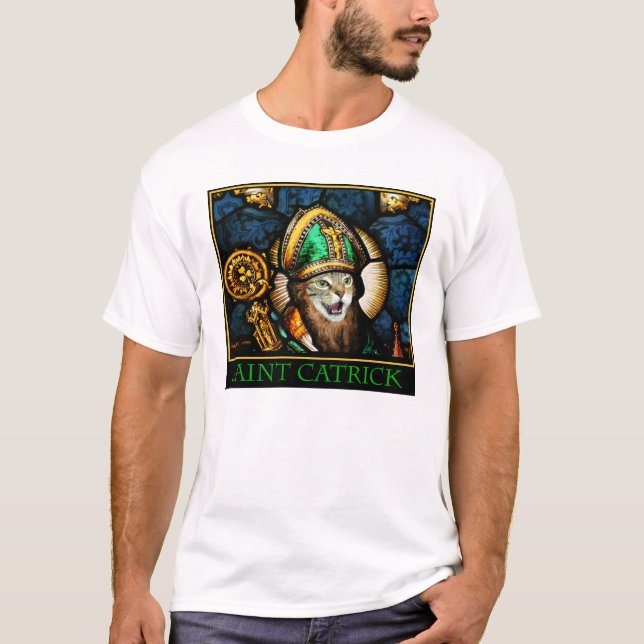 Camiseta Santo CATrick (Frente)
