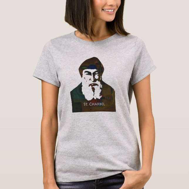 Camiseta Santo Charbel T-Shirt (Frente)