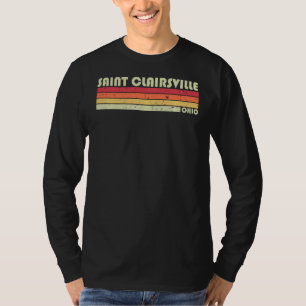 Camiseta Santo Clairsville Oh Ohio Funny City Home Roots R