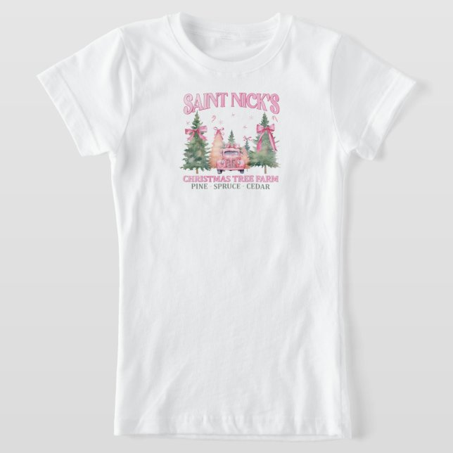 Camiseta "Santo da Fazenda da árvore do Nick" (Postura )