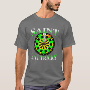 Camiseta Santo de Dardos, o Trick Dia de São Patrício irlan
