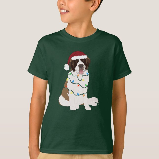 Camiseta Santo de Natal Bernard (Frente)