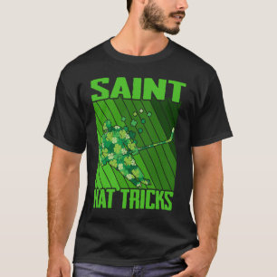 Camiseta Santo de pijamas Dia de São Patrício Hat Tricks Ho