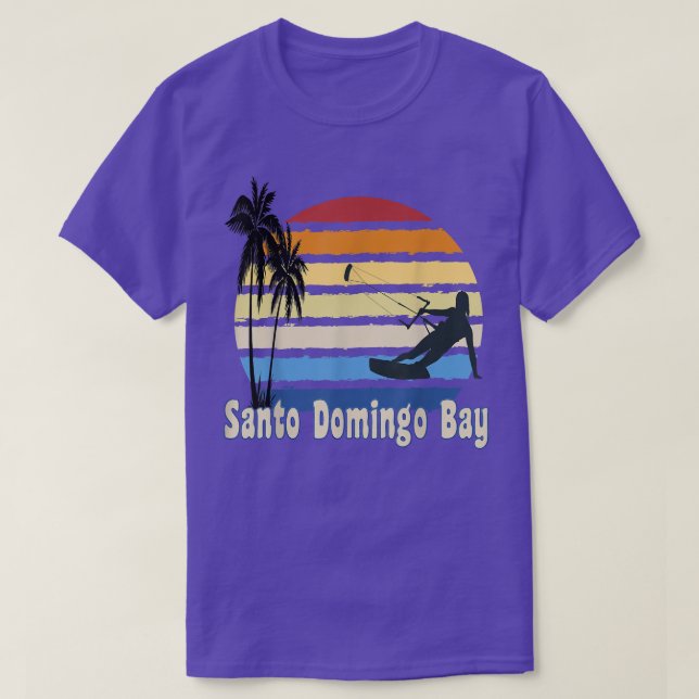 Camiseta Santo Domingo Bay Peru Kitesurfing Kitesurfer Beac (Frente do Design)