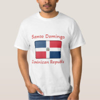 Santo Domingo República Dominicana Bandeira T-Shir