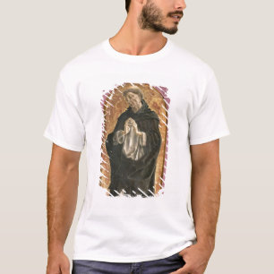 Camiseta Santo Dominic (tempera no painel)