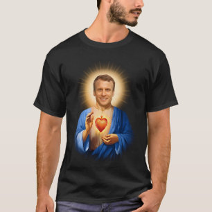 Camiseta Santo Emmanuel Macron Prayer