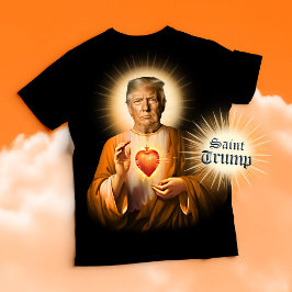 Camiseta Santo Engraçado, Trump Prayer