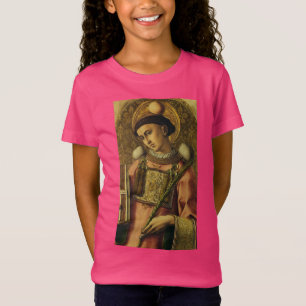 Camiseta Santo Estêvão o Protomártir Iconografia de Arte Er