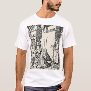 Camiseta Santo Estêvão o Protomártir Iconografia de Arte Fi