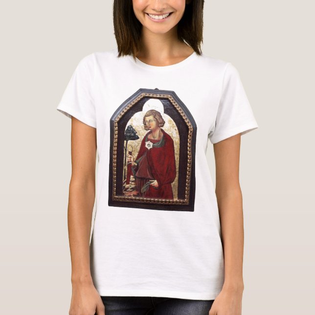 CAMISETA SANTO GALGANO / LENDA DA ESPADA NA ROCHA (Frente)