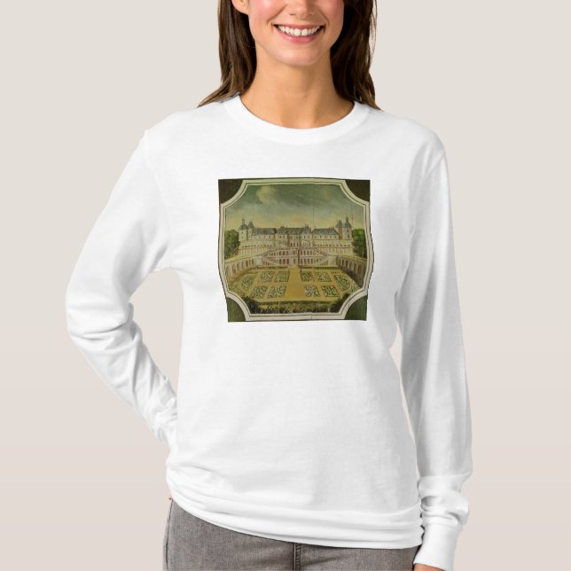Camiseta Santo-Germano-en-Laye do castelo (Frente)