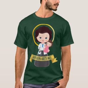 Camiseta Santo Gianna Beretta Molla Patrão Católico