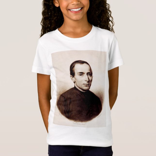 Camiseta Santo Giuseppe Cafasso Sacerdote Franciscano (Frente)
