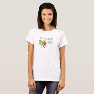 Camiseta Santo Guacamole aniversário de 40 anos personaliza