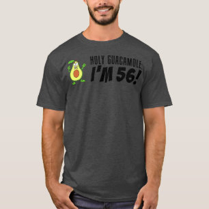 Camiseta Santo Guacamole, tenho 56 Cartoon Avocado Veggie P