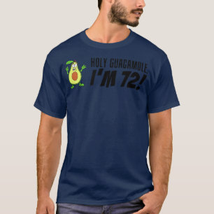 Camiseta Santo Guacamole, tenho 72 Cartoon Avocado Veggie P