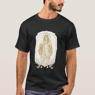 Camiseta Santo Hildegard de Bingen Scivias Mística Católica