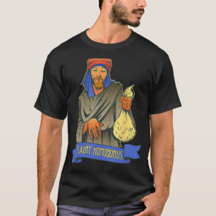 Camiseta Santo Homobono Padroeiro dos Homens de Negócios Al