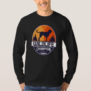 Camiseta Santo Hubert's Dog Bloodhound Retro 34