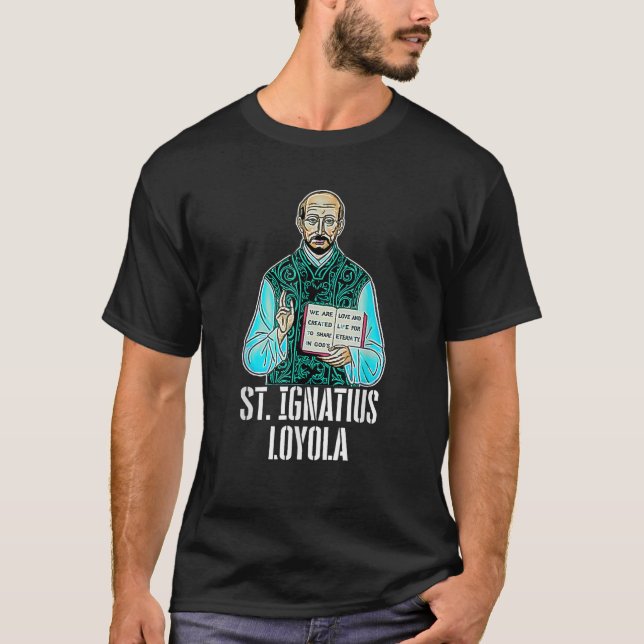 Camiseta Santo Ignatius Loyola (Frente)