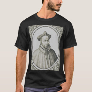 Camiseta Santo Inácio de Loyola Gravura Arte Antiga