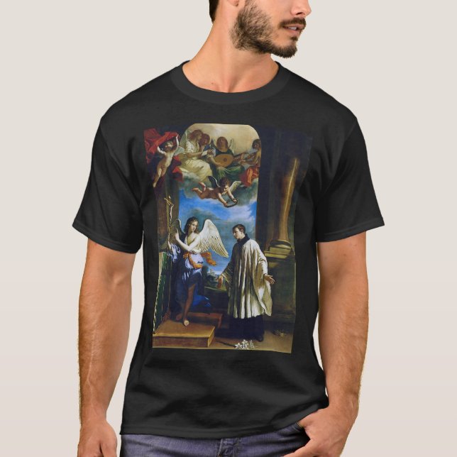 Camiseta Santo italiano Aloysius Gonzaga (Frente)