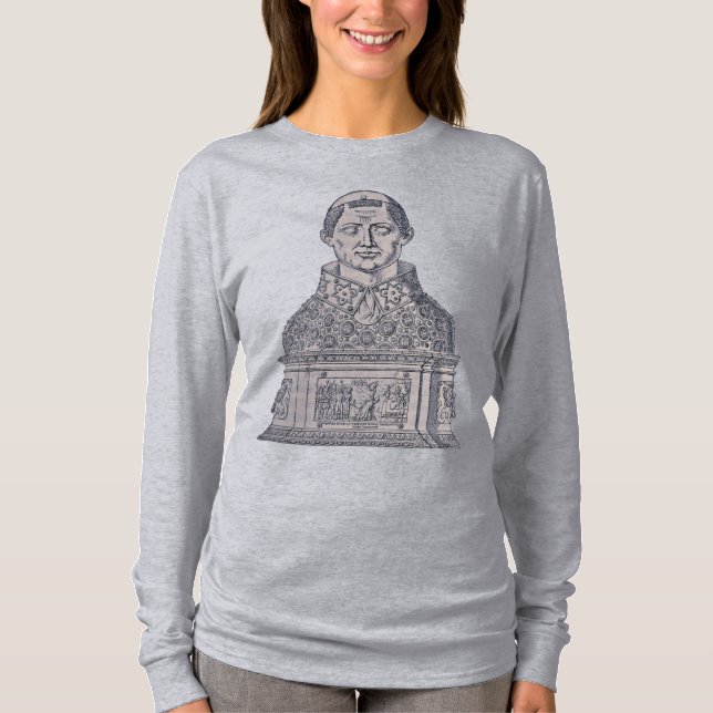 Camiseta Santo Januarius de Benevento Bishop e Martyr (Frente)