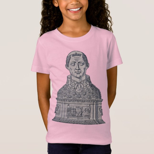 Camiseta Santo Januarius de Benevento Bishop e Martyr (Frente)