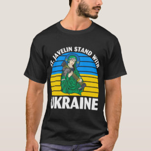 Camiseta Santo Javelin Stand Com A Ucrânia