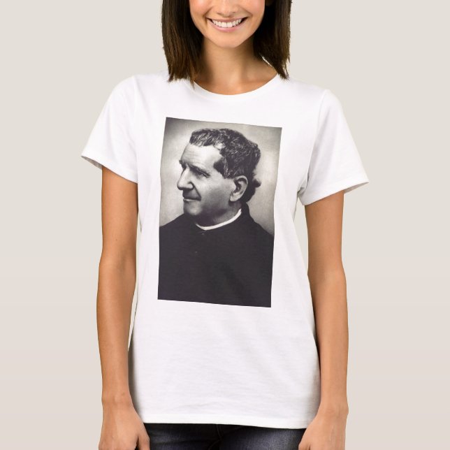 Camiseta Santo João Bosco Pai e Mestre da Juventude (Frente)