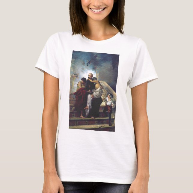 Camiseta Santo João de Deus Padroeiro dos Hospitais Arte Ca (Frente)