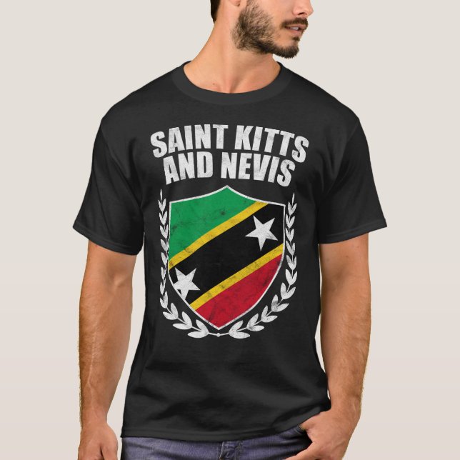 Camiseta Santo Kitts E Nevis (Frente)