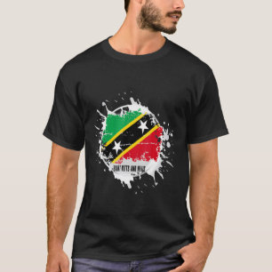 Camiseta Santo Kitts E Nevis Splash
