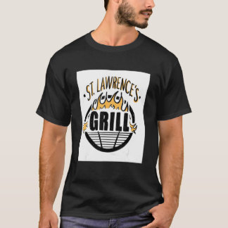 Camiseta Santo Lawrence Católica Patrão Santo De Griling G