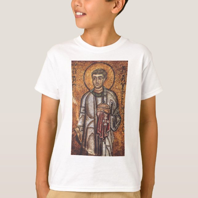 Camiseta Santo Lawrence, o mártir (Frente)